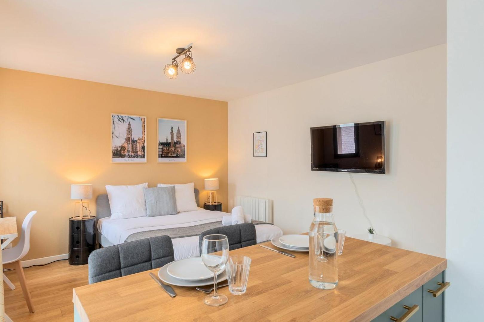 Lille Hypercentre Equipped Studio For 2 People! Buitenkant foto